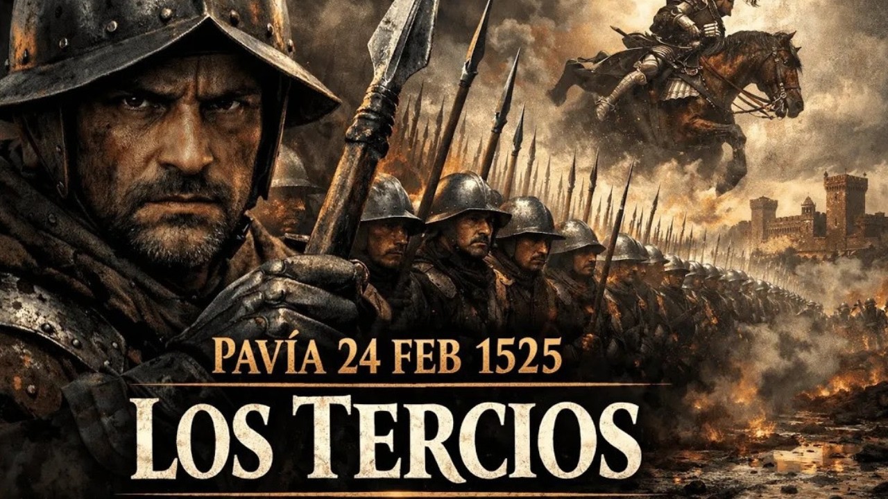 Pavía: la disciplina de los Tercios que cambió la guerra.  24 de febrero de 1525