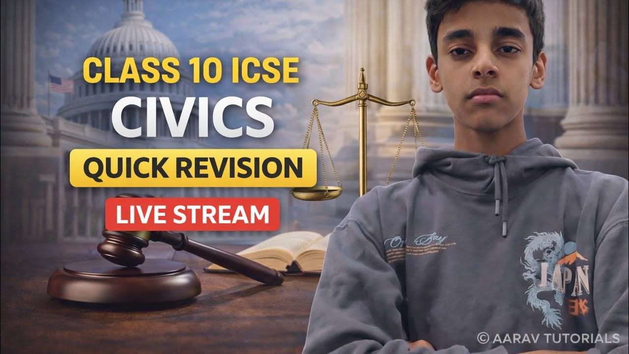 Class 10 ICSE Civics Quick Revision 🔥🔥|| Aarav Tutorials #seo #viral #reach #icse #class10 #boards