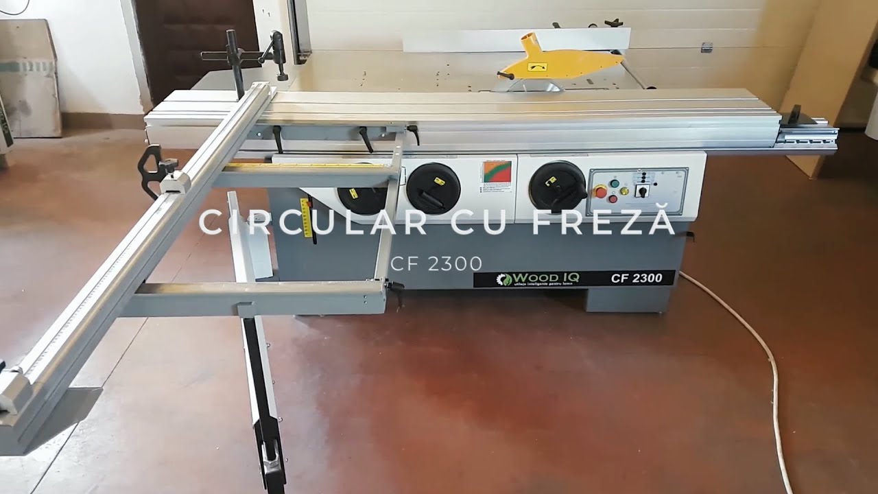 Circular cu Freza Profesional - CF 2300 - Wood IQ