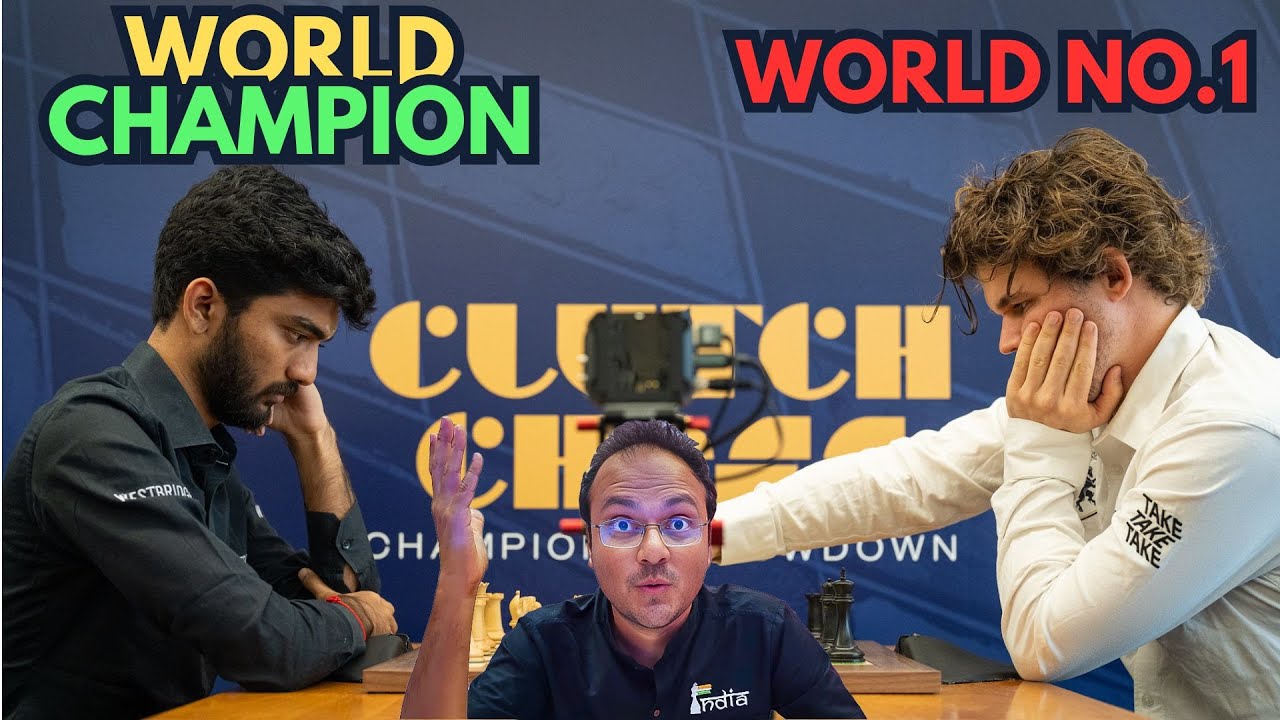 Почему он ушёл в отставку? | Д. Гукеш против Магнуса Карлсена | Clutch Chess Champions Showdown