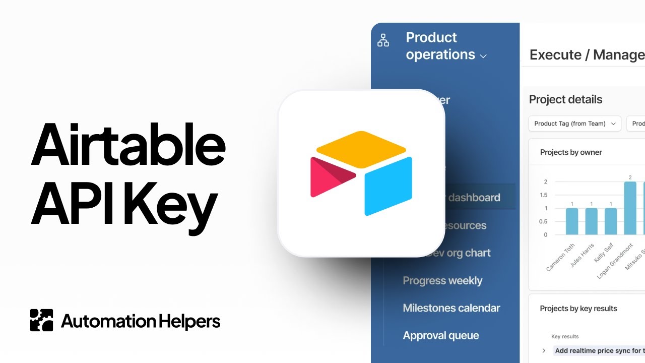 Учебное пособие по Airtable Как найти ключ API?