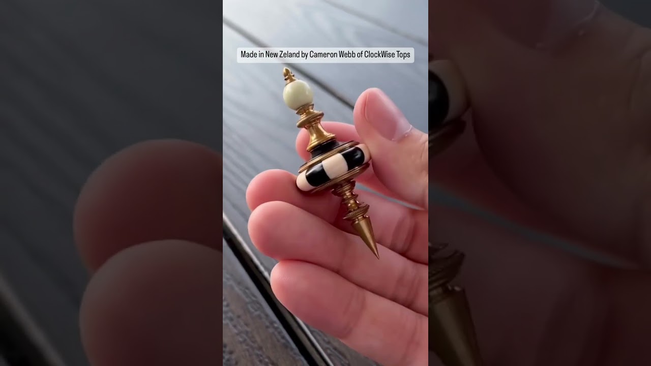 Precision spinning top. #shorts #inception #physics #engineering #spinningtop