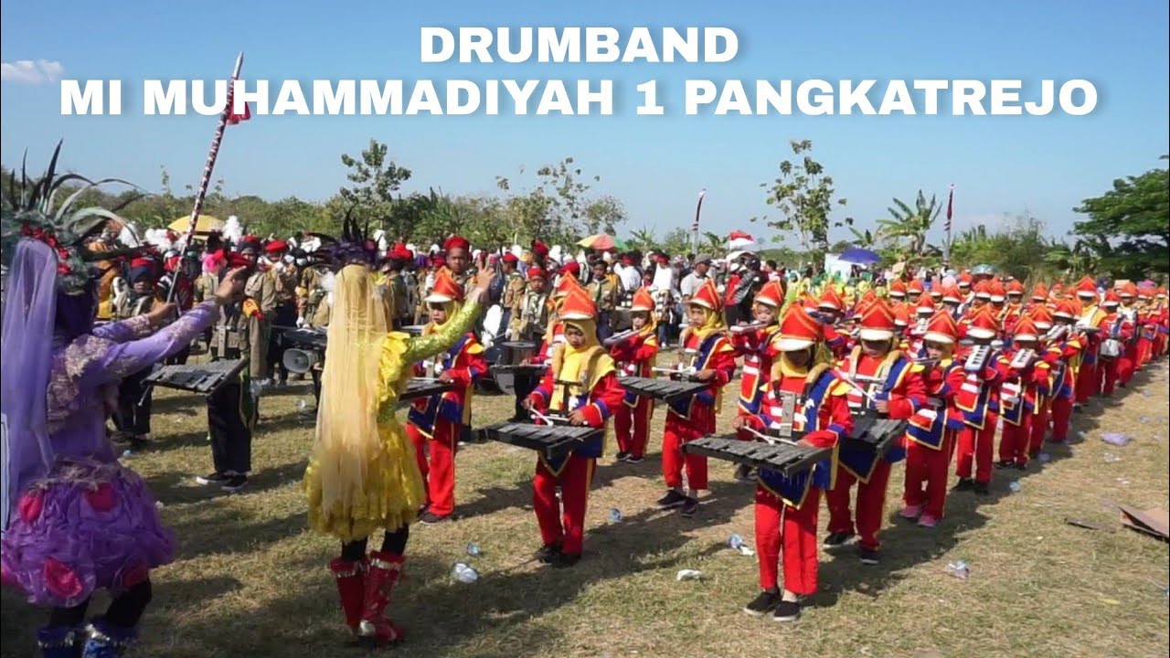 DRUMBAND MI MUHAMMADIYAH 1 PANGKATREJO - KARNAVAL PARENGAN PANGKATREJO 2019
