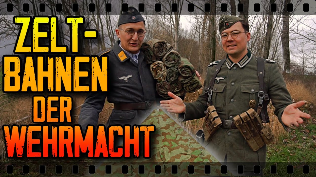 Die Zeltbahn der Wehrmacht - Merkmale, Anwendung, Zubehör