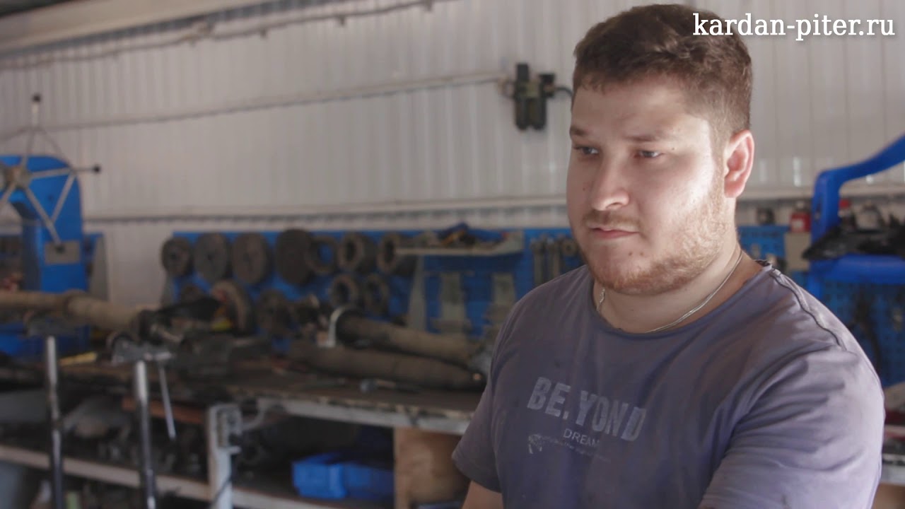 Балансировка карданного вала MAN.
