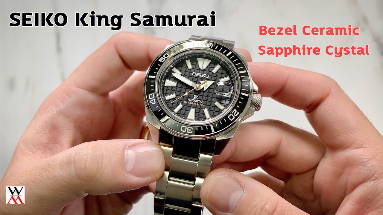 รีวิวนาฬิกา Seiko Prospex Diver's King Samurai SRPE35K1 & SRPE37K1 - Wimol Tapae