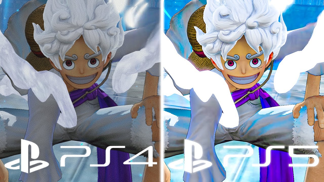 ONE PIECE: Pirate Warriors 4 - PS4 vs PS5 Graphics Comparison (4K 60FPS)