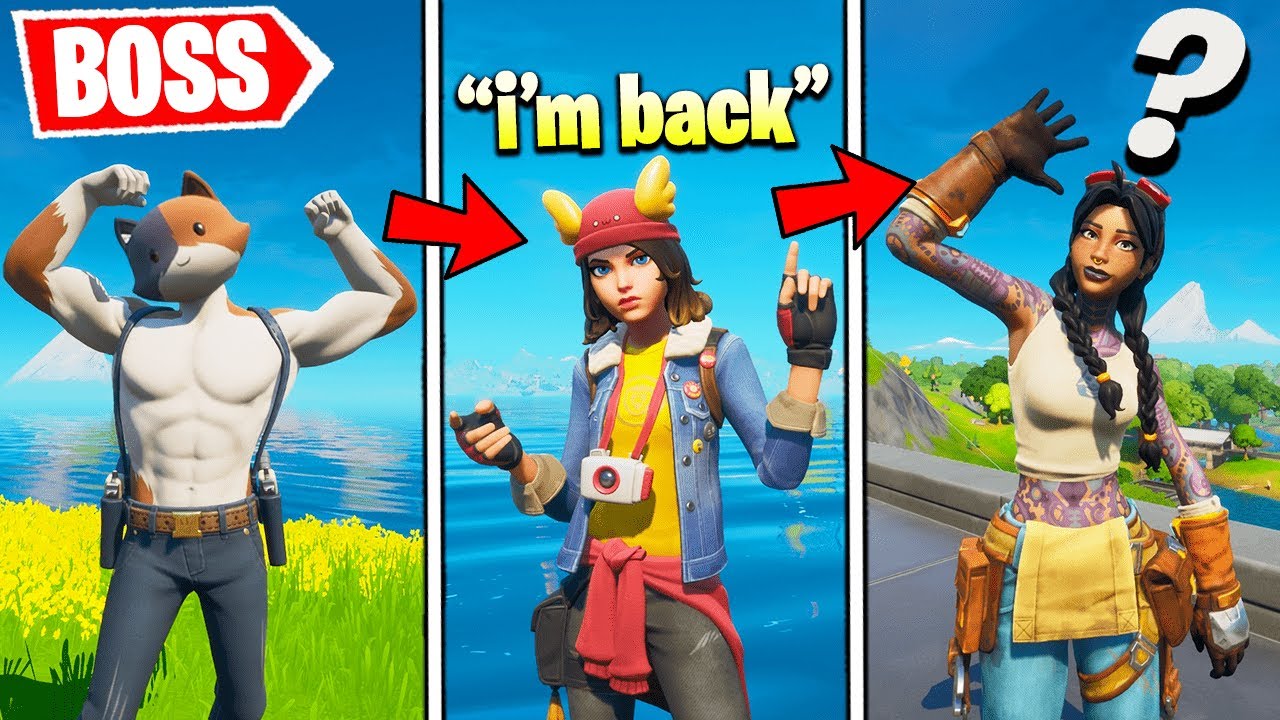 I Pretended to be a New BOSS Every Death (Fortnite)