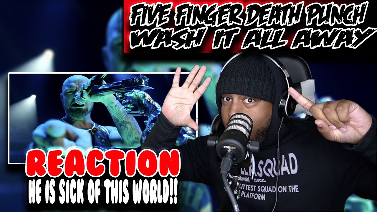 Week Of Five Finger Death Punch - Wash It All Away ( Day 6 ) | Reaction