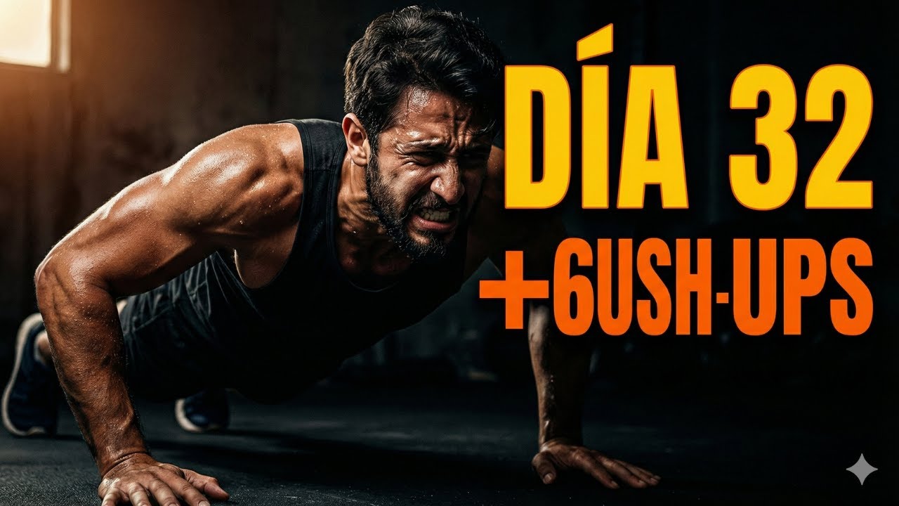 Día 32: Más de 60 push-ups… estuve a punto de fallar