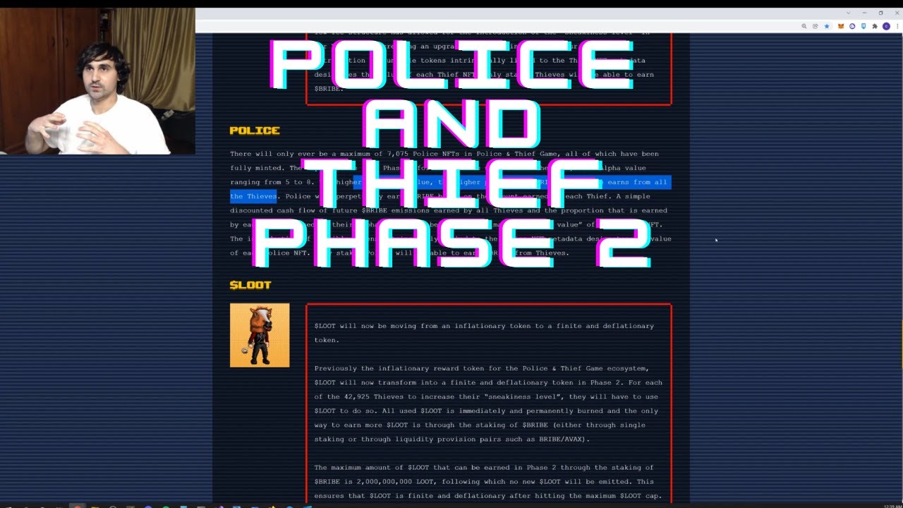 Police And Thief Game NFT Phase 2 Launch!