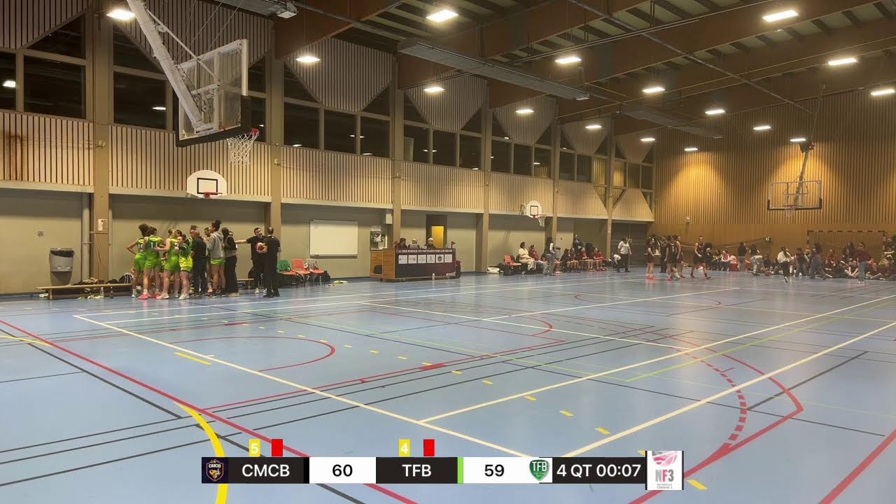 Live propulsé par l'application Swish Live
CMCB VS TFB