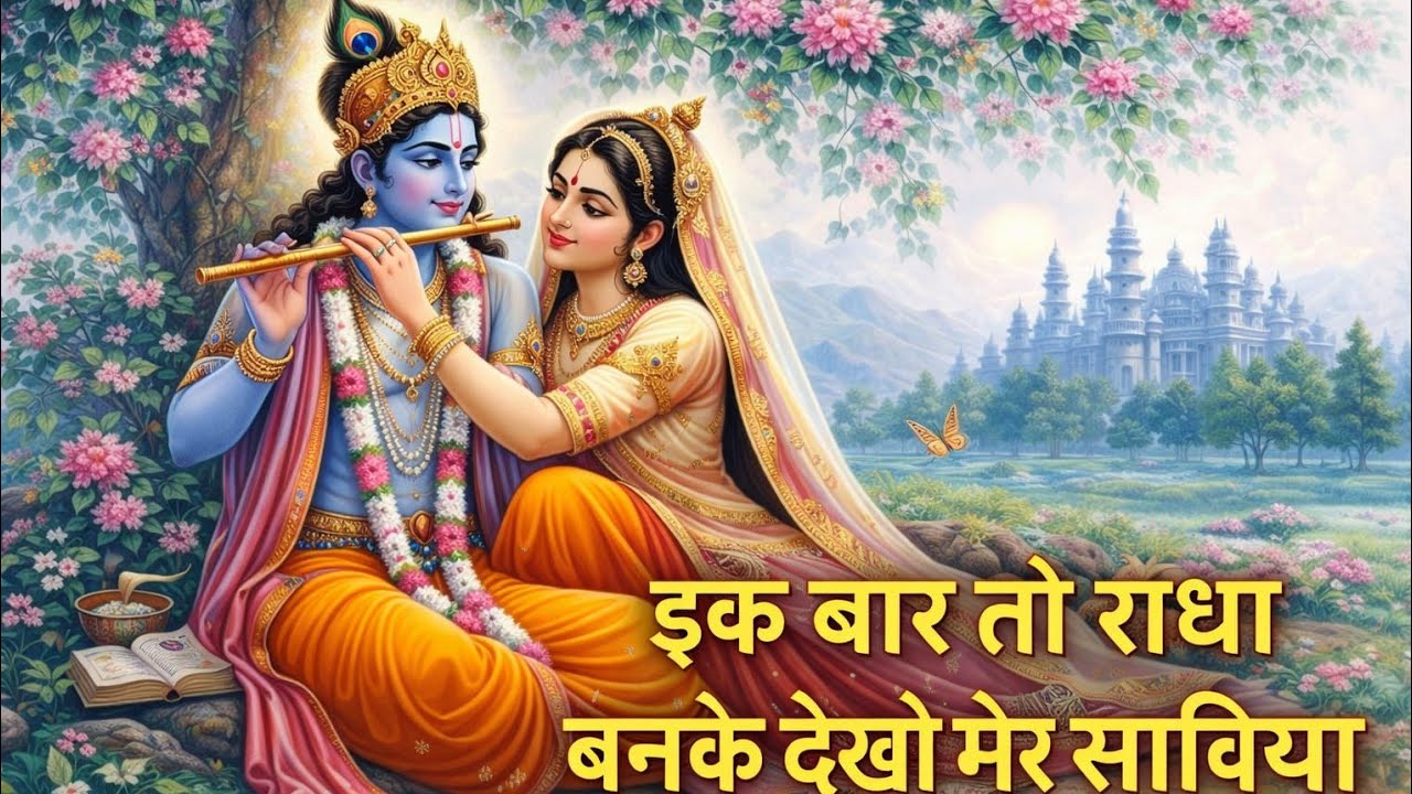 राधा कृष्ण भजन - एक बार तो राधा बनकर देखो मेरे सांवरियां 🙏❤