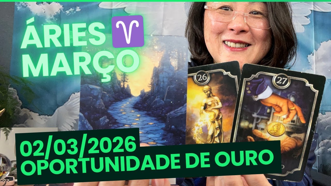 Áries ♈️ MARÇO 2026 AGARRA ESSA CHANCE NOVA ,SERÁ A MEGA VIRADA DA SUA VIDA 🙀💰🙀💰🙀💰🙀🎉