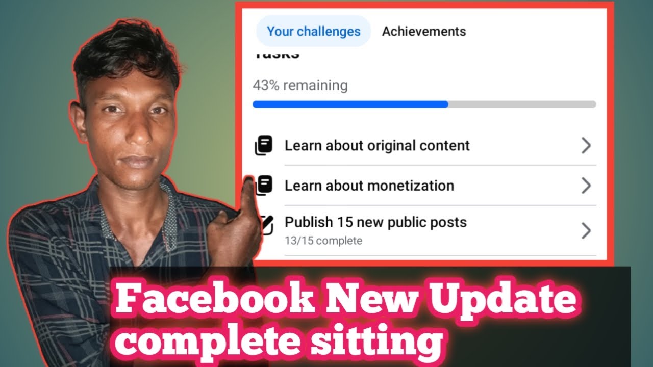 Facebook New Update Learn About Original Content / How To Facebook Learn About Monetization