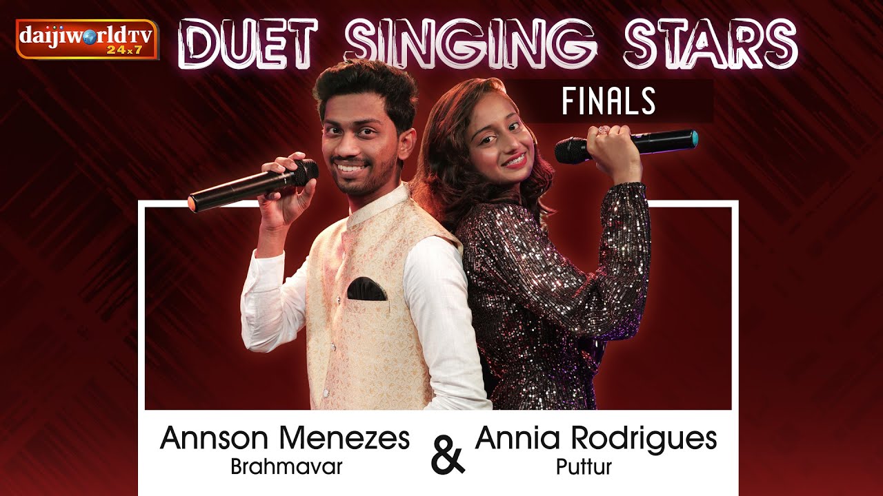 Konkani Duet Singing Stars EP-21 : Finals│Annson Menezes & Annia Rodrigues│Daijiworld Television