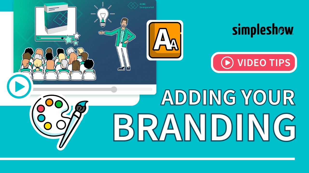 Explainer video tips: Add your own branding | simpleshow