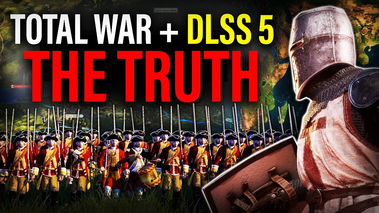 Я протестировал DLSS 5 во всех Total War, чтобы вам не пришлось