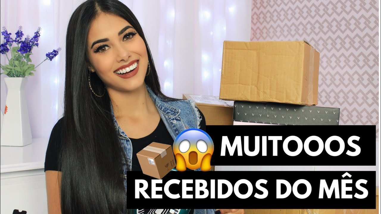NUNCA RECEBI TANTOS PRODUTOS DE CABELO | RECEBIDOS DO MÊS