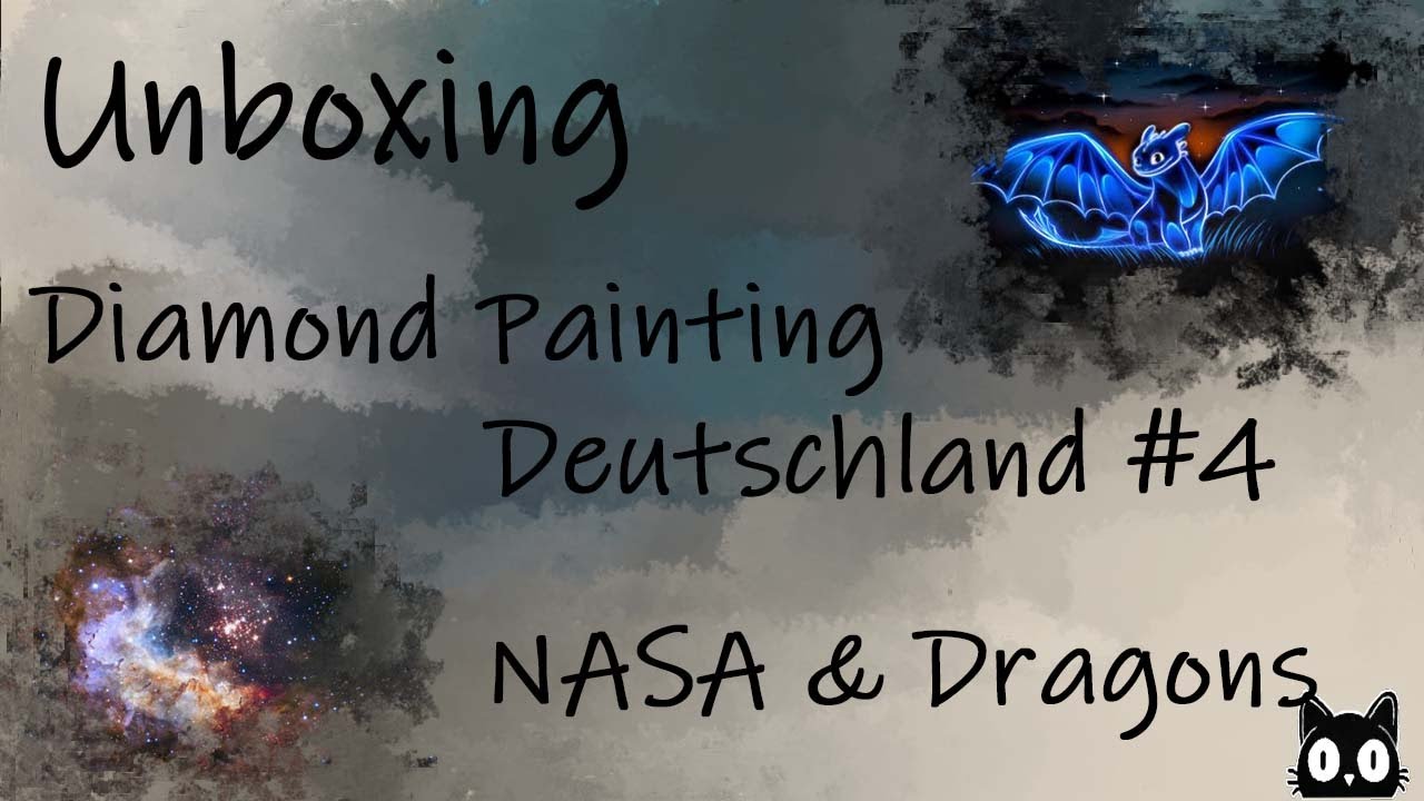 Diamond Painting Deutschland Unboxing #4 NASA und Dragons