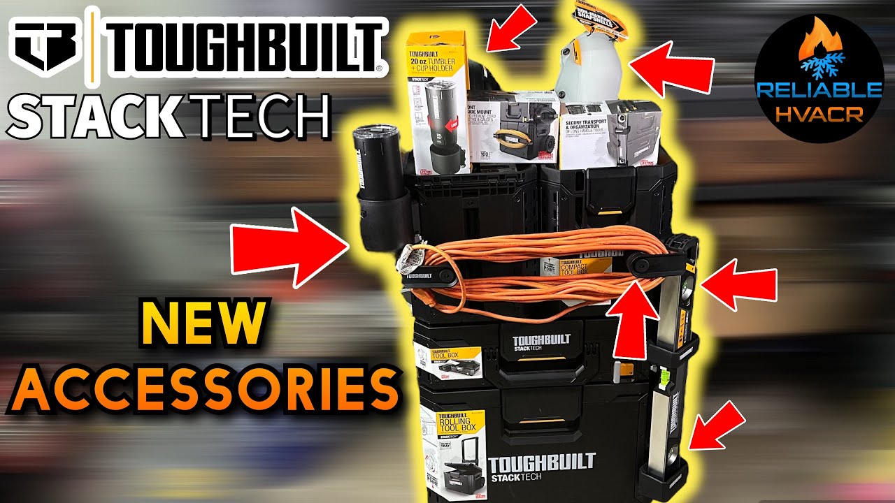 First Look at some NEW TOUGHBUILT STACKTECH ACCESSORIES / available soon