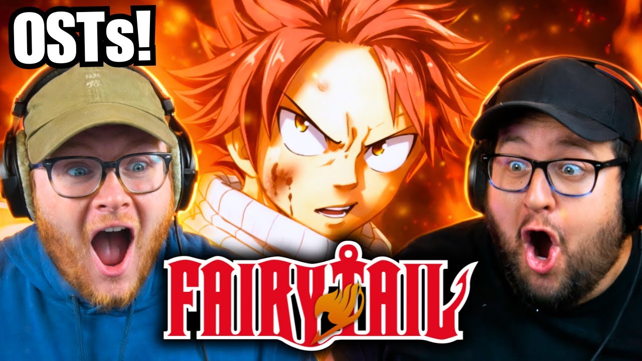 ALL BANGERS! REACTING to FAIRYTAIL OST's | FIRST TIME WATCHING