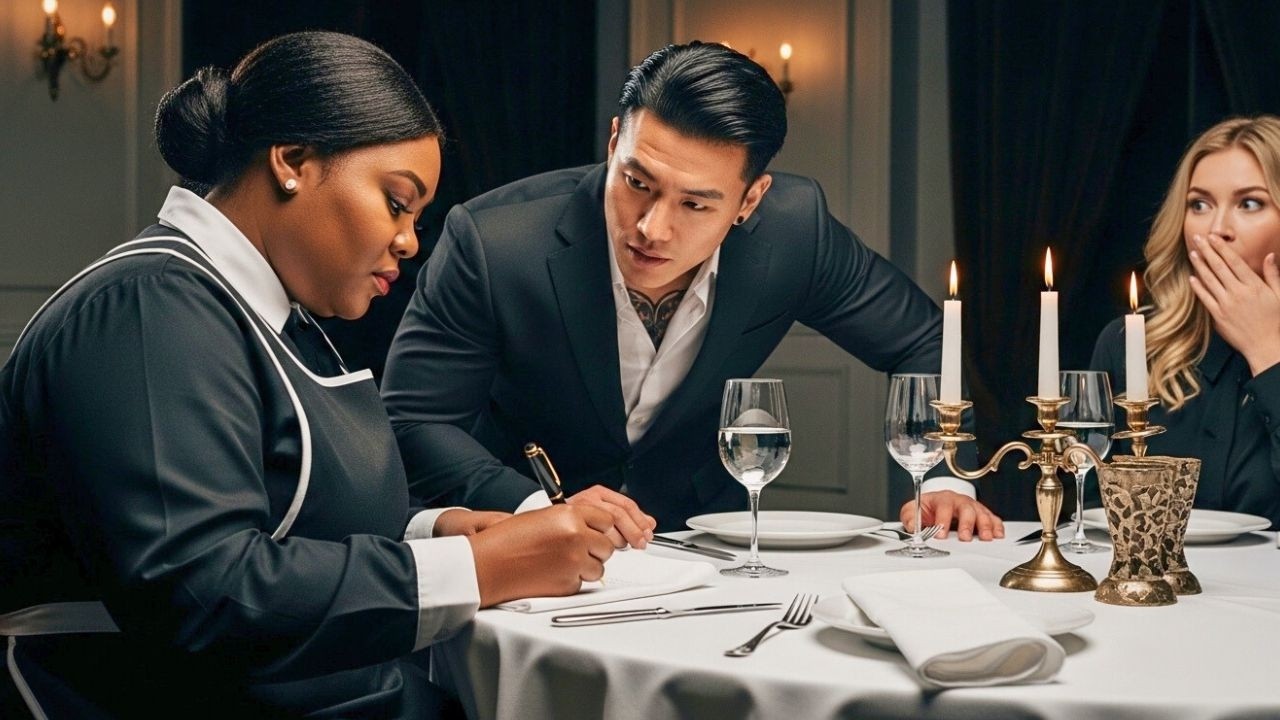 Mafia Boss's Wife Humiliated Chubby Black Waitress — The Waitress Pulled Out Pen And Ended Her