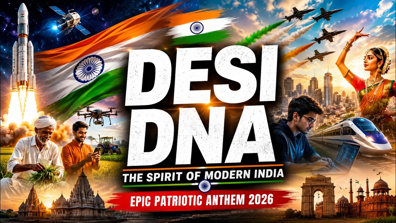 DESI DNA 🇮🇳 | The Spirit of Modern India | Epic Patriotic Anthem 2026 |