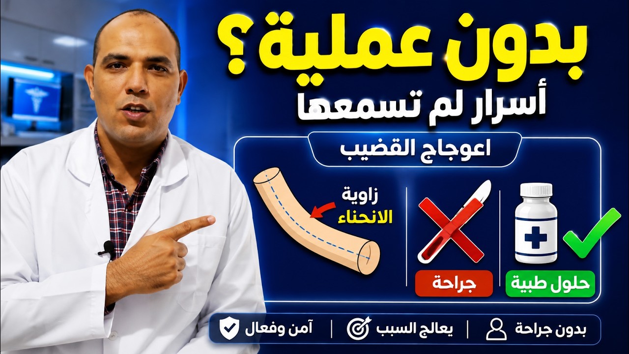 اعوجاج العضو الذكري: اكتشف العلاجات الغير جراحية المذهلة لانحناء القضيب