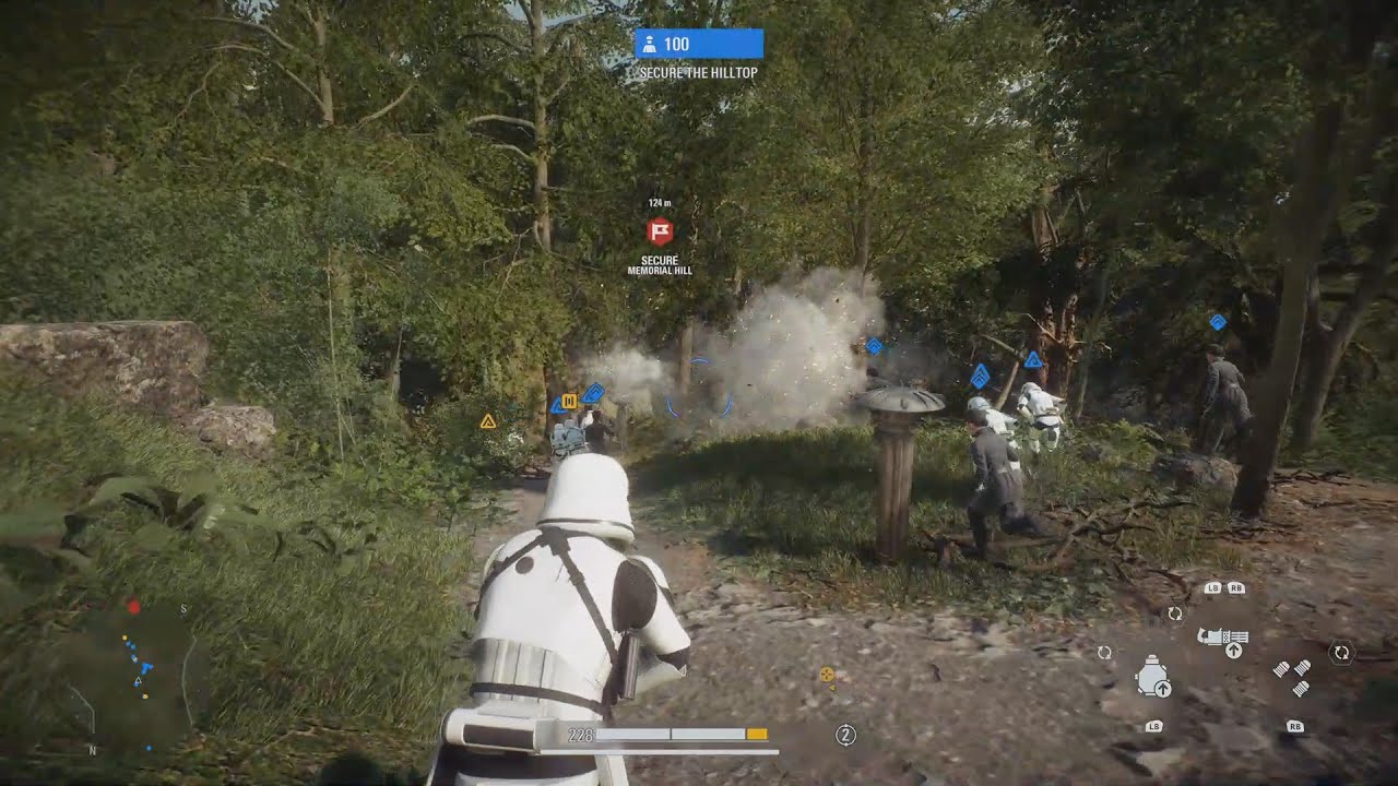 Star Wars Battlefront 2 Galactic Assault Gameplay (No Commentary)