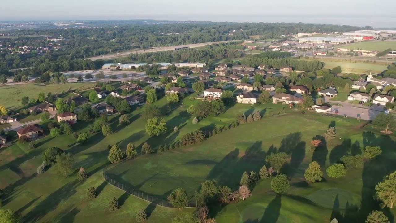 Elkhorn Ridge Golf Course Drone Footage July 2023 - Elkhorn Nebraska
