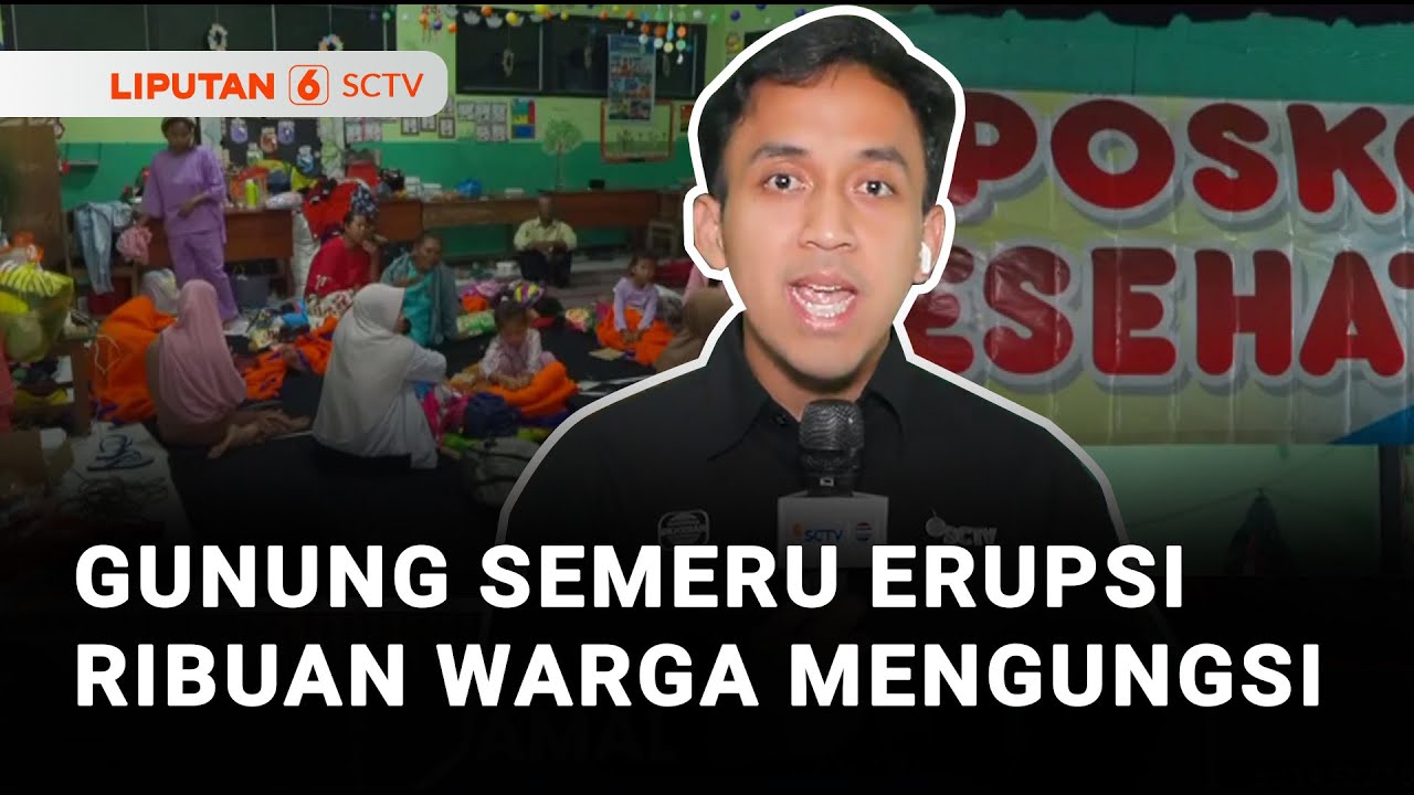 LIVE: Dampak Erupsi Gunung Semeru dan Kondisi Terkini Pengungsi di Lumajang | Liputan 6