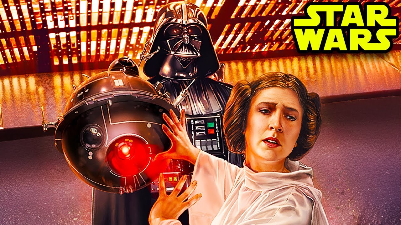 Everything Darth Vader Did to Leia on the Death Star (Canon)