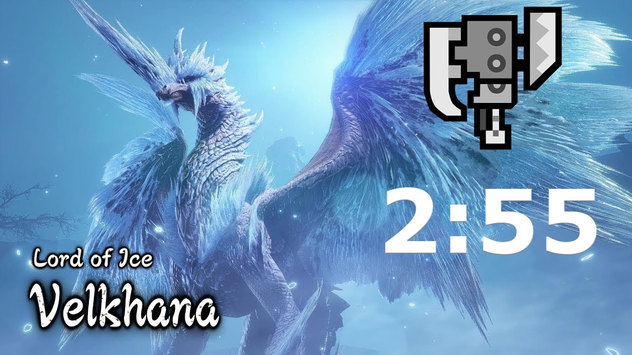 MHR Sunbreak: Velkhana 2:55 Switch Axe solo
