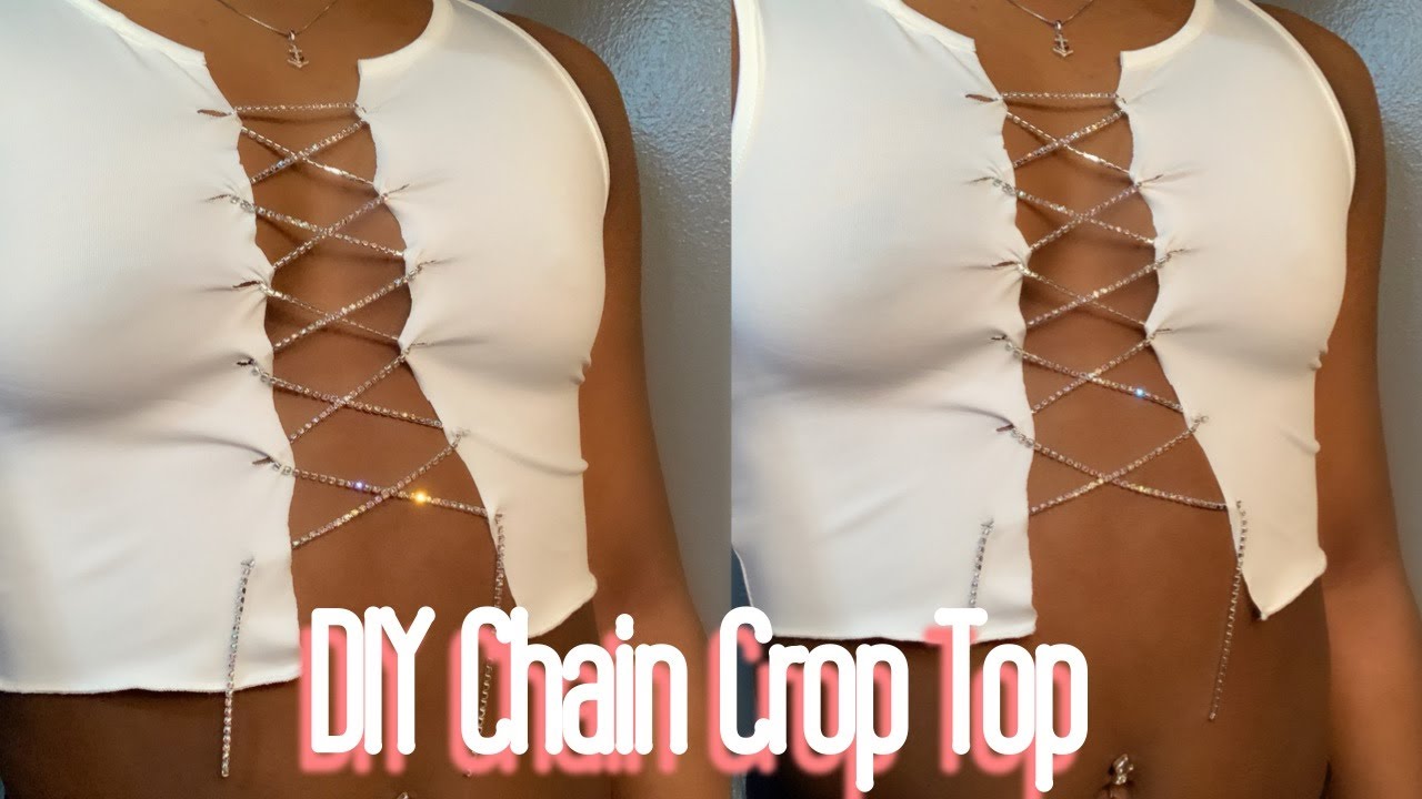 DIY Chain Crop Top
