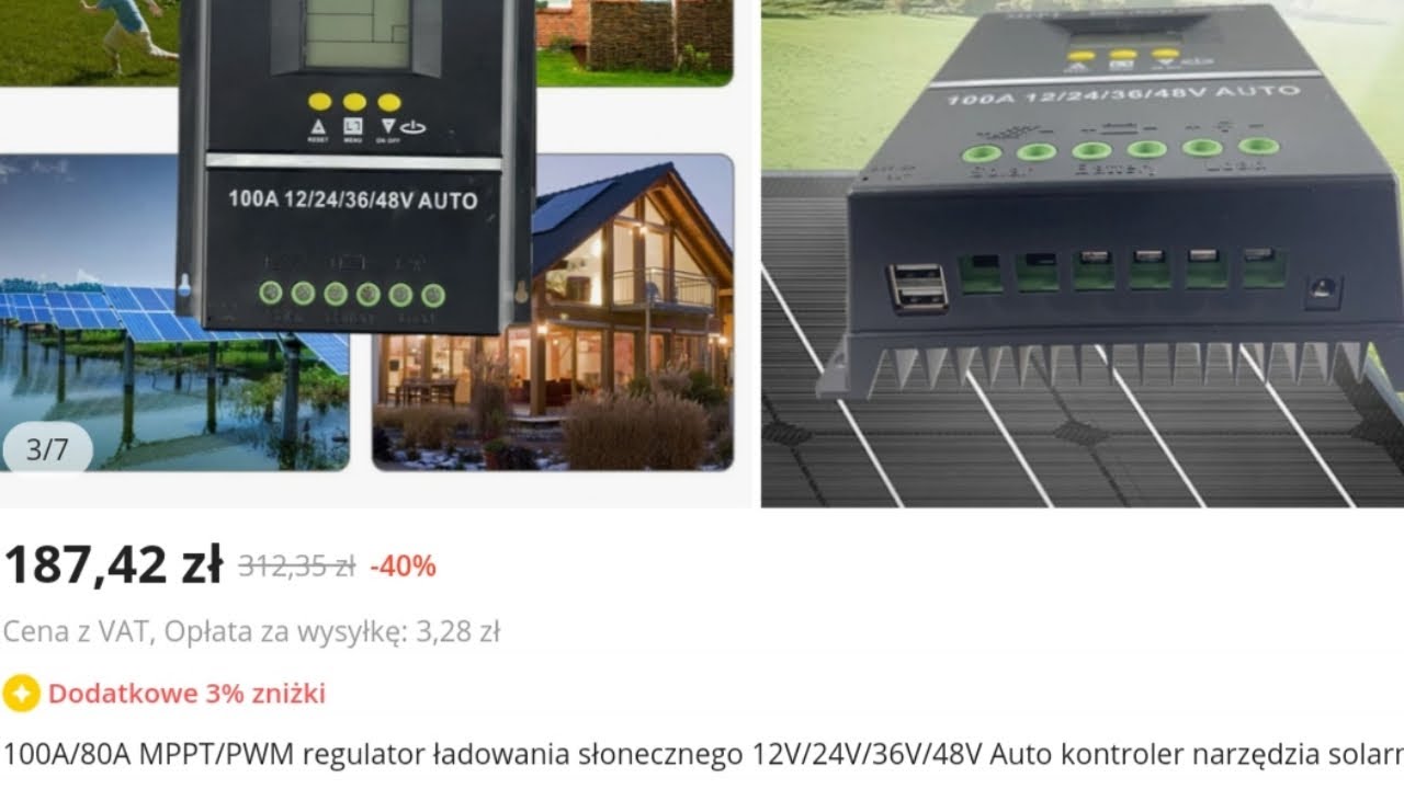 190zł Sterownik do Elektrowni Wiatrowej