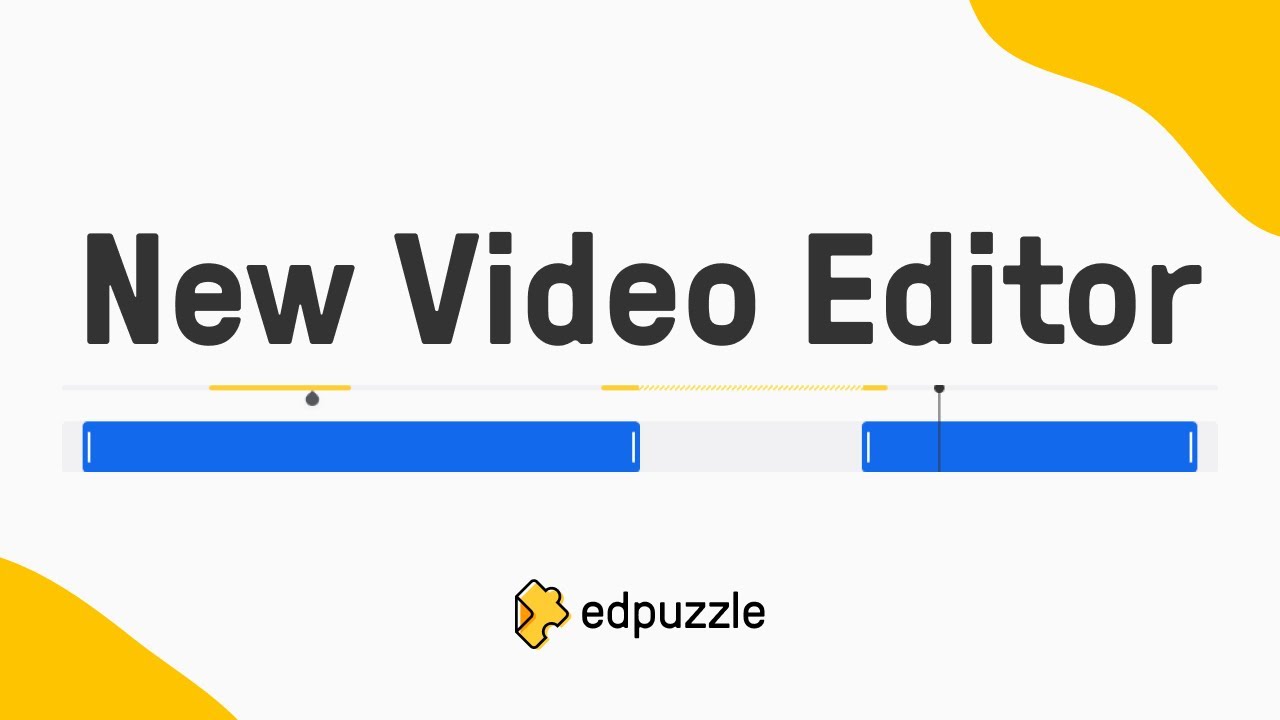 Edpuzzle's New Video Editor