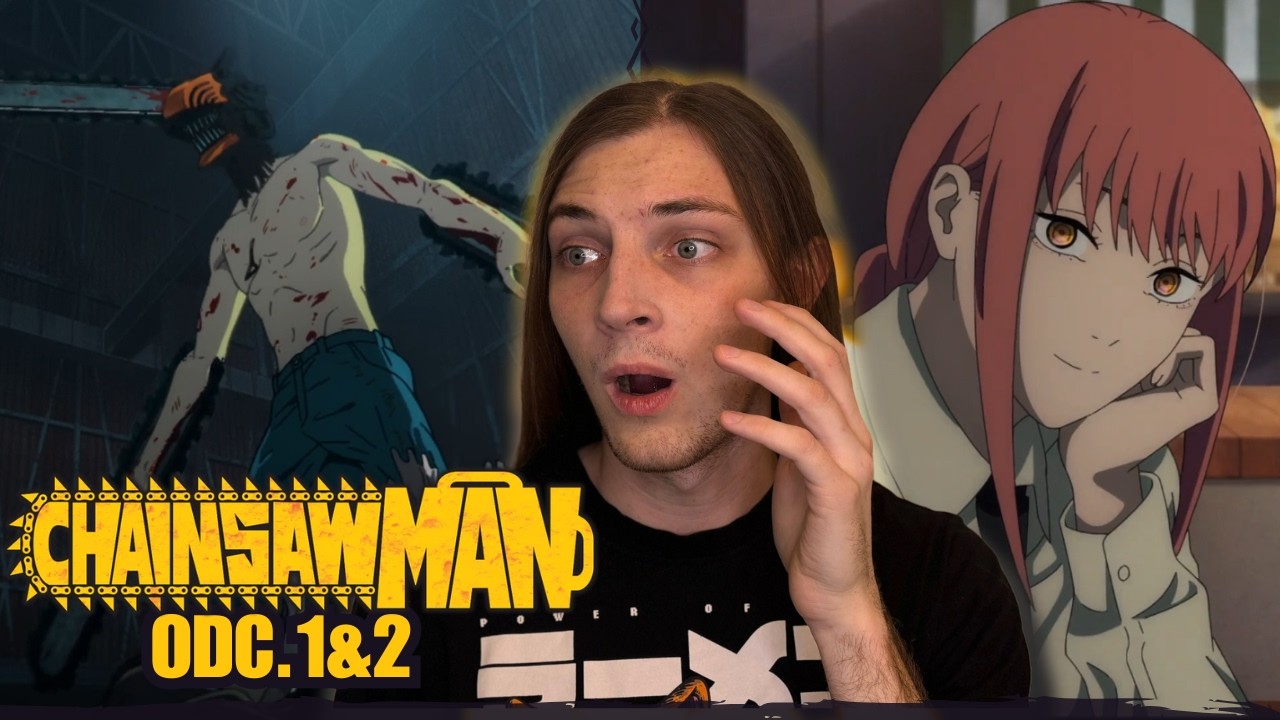 MOJE NOWE ULUBIONE ANIME?? - CHAINSAW MAN ODC.1&2 (REAKCJA)