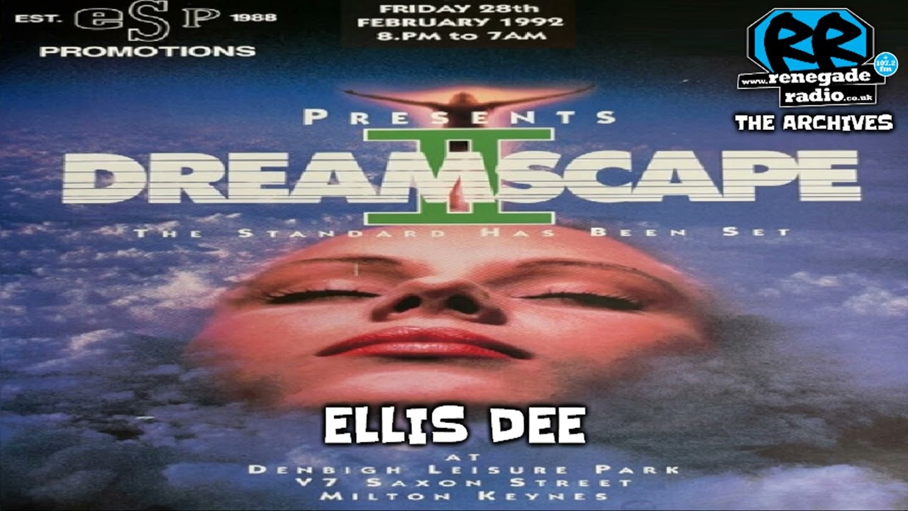 💊 Ellis Dee | Dreamscape II, The Standard Has Been Set | Milton Keynes | 28 February 1992 | RAVE 🚨