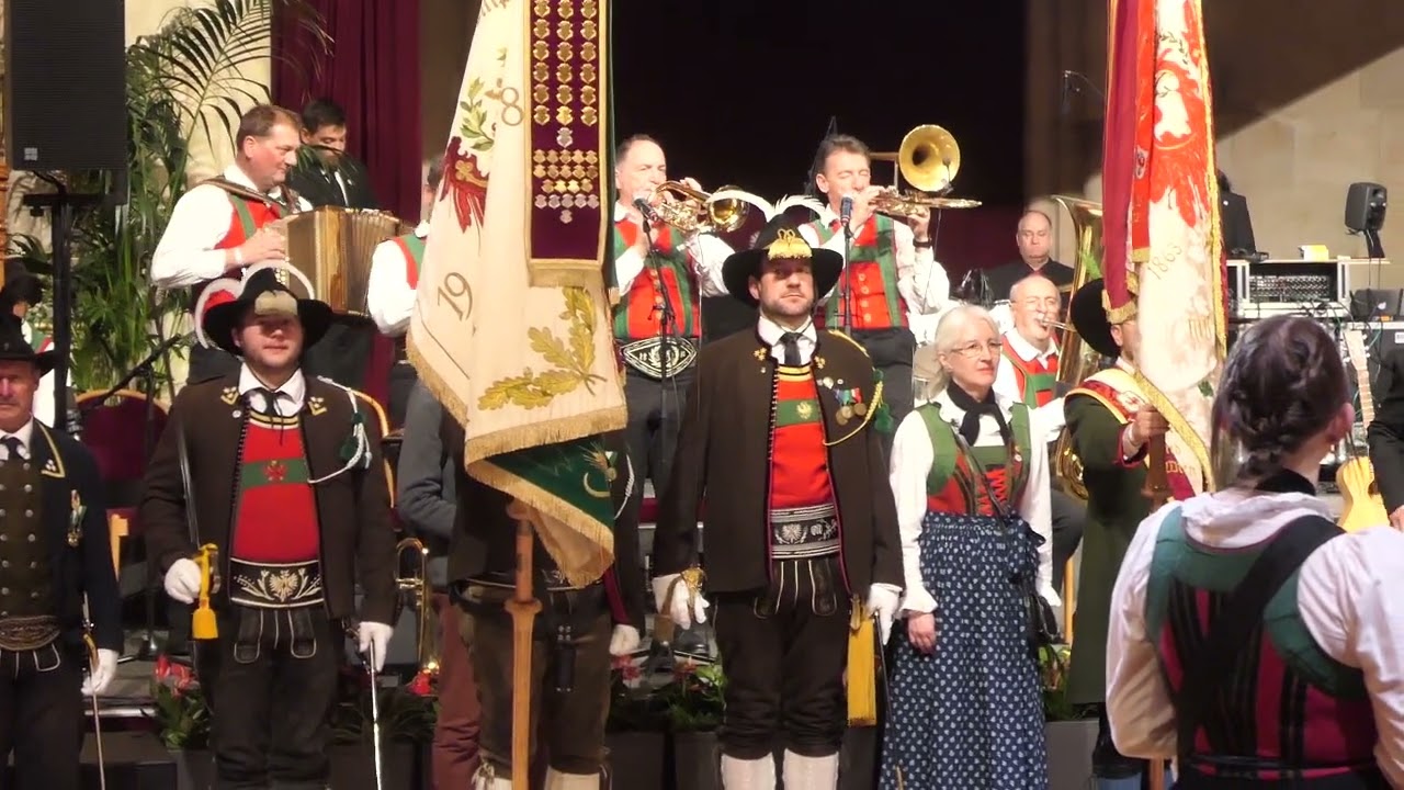 Tirolerball 2025, Wien, Dem Land Tirol die Treue (Tirolerlied)