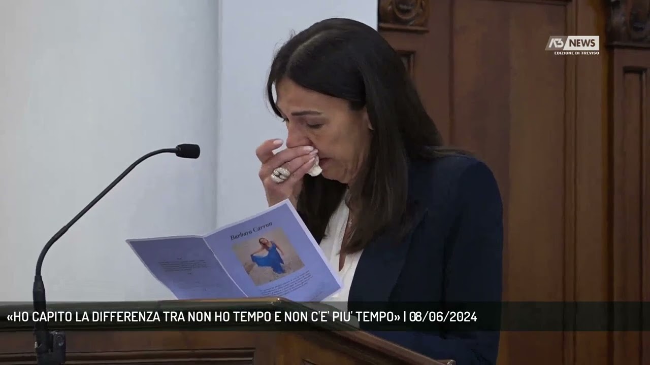 «HO CAPITO LA DIFFERENZA TRA NON HO TEMPO E NON C'E' PIU' TEMPO» | 08/06/2024