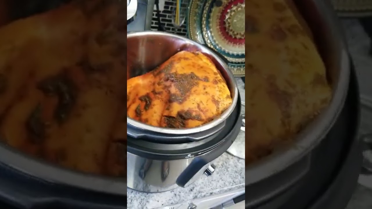 Pernil in slow cooker. Power Quick Pot