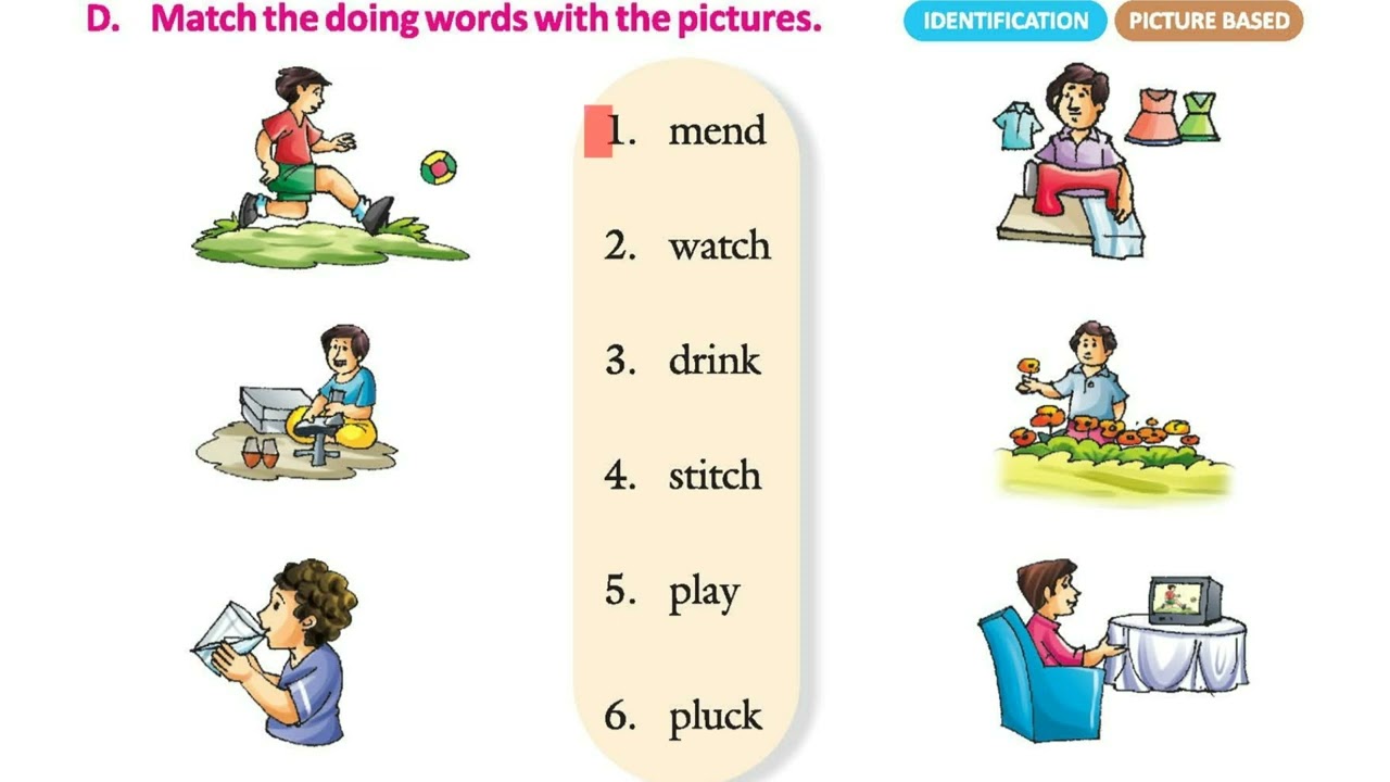 Ch 7 | Ample | Grammar | Class 1 | Doing Words | For children