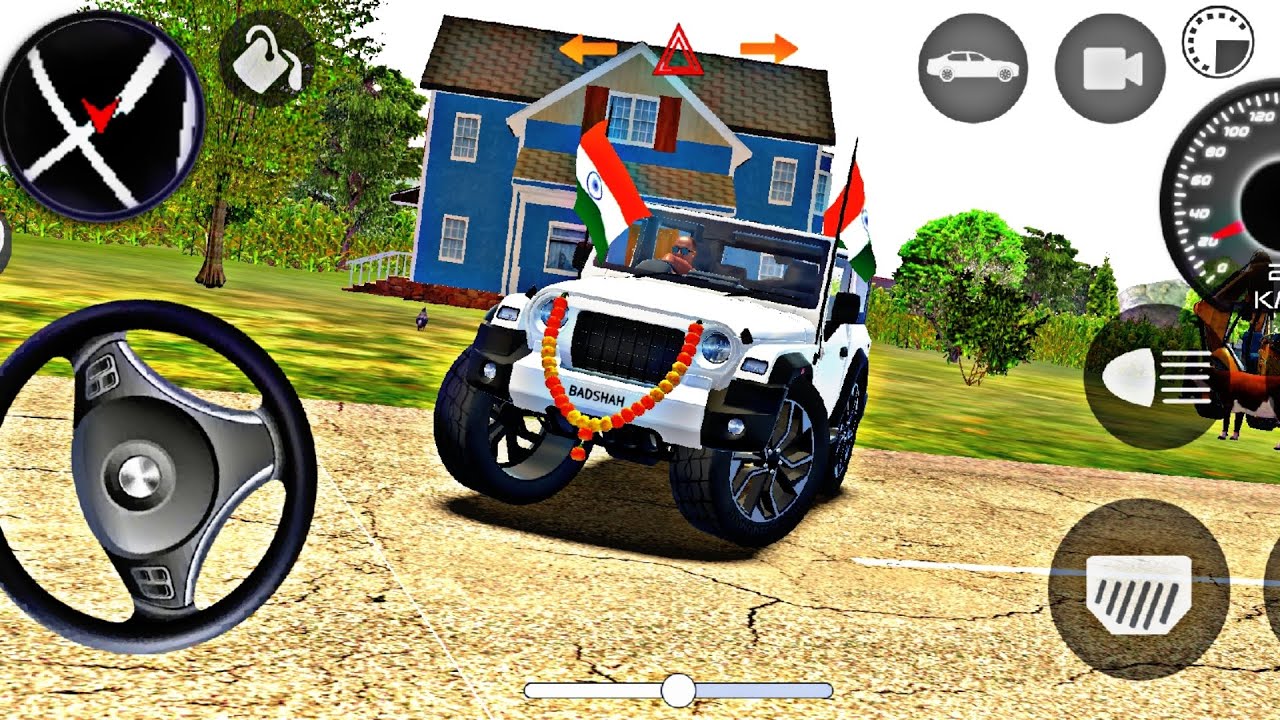 🚙 Mahindra Thar Off-Roading in Indian Car Simulator | Full Gameplay 🔥