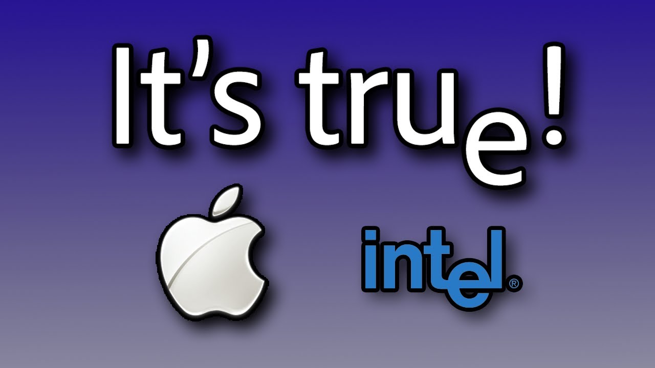 Третий крупный переход Apple: Intel