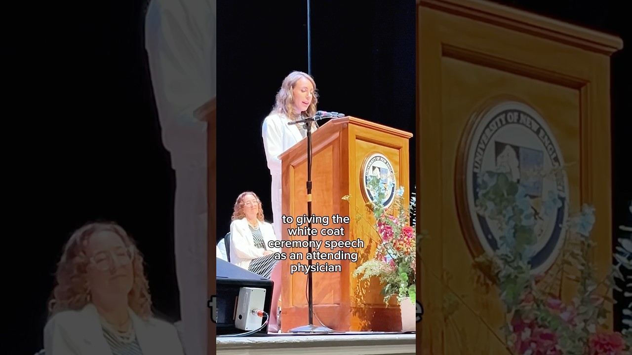 🥹The white coat comes full circle🥼 #whitecoatceremony #whitecoat #medicine #medschool #doctor #med
