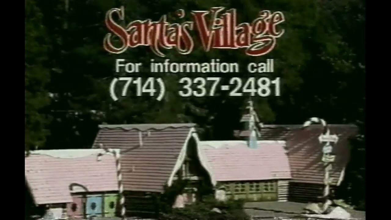 Santa's Village near Lake Arrowhead 50 year old TV Commercials