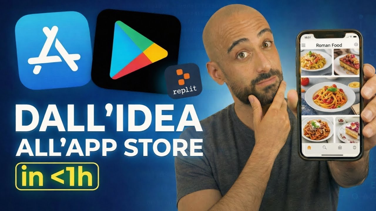 Da ZERO a APP STORE: creo una MOBILE APP con l’AI in 1 ora