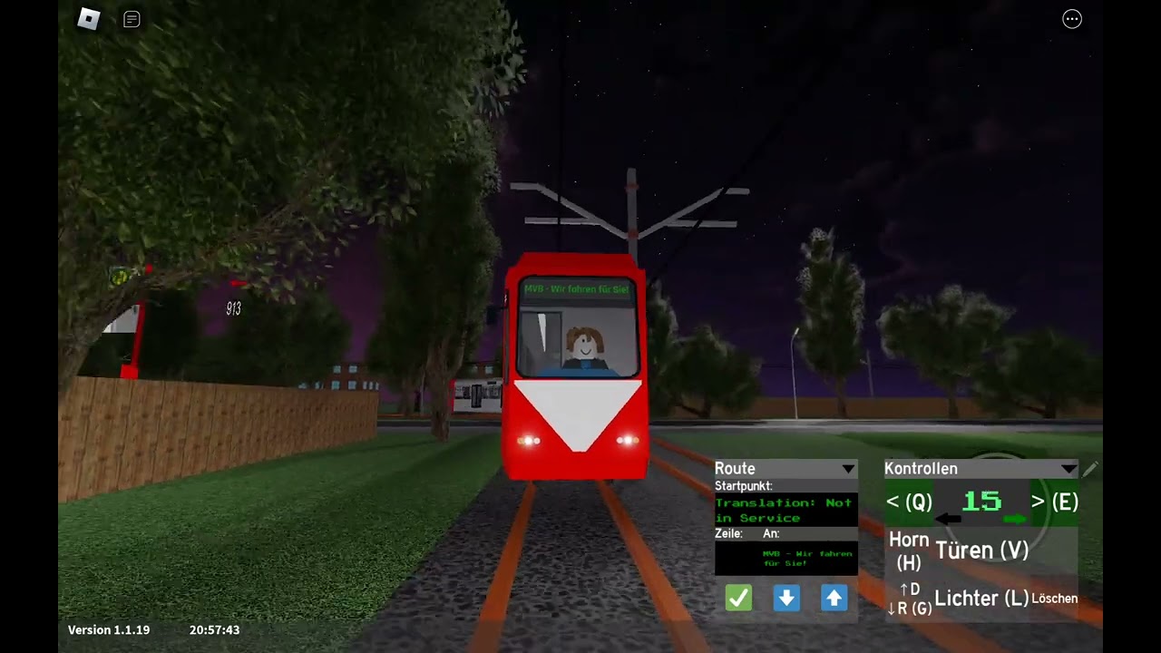 MVB Busse und Stadtbahn Roblox