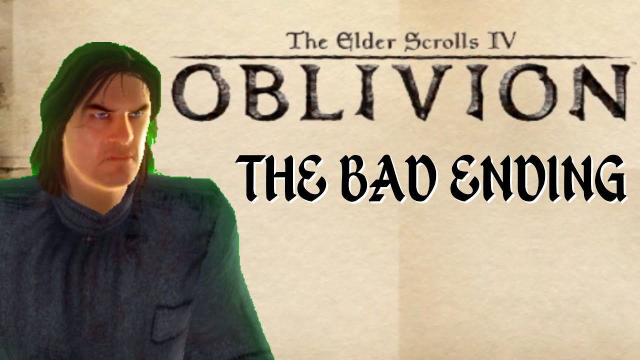 Oblivion's Bad Ending: Martin Refuses to Sacrifice Himself (Parody)